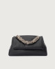Orciani Sveva Longuette Nappa Bold padded leather shoulder bag Nappa leather black