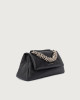 Orciani Sveva Longuette Nappa Bold padded leather shoulder bag Nappa leather black