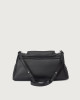 Orciani Sveva Longuette Nappa Bold padded leather shoulder bag Nappa leather black