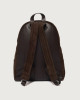 Orciani Laio Peach suede leather backpack Suede leather chocolate