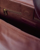 Orciani Sveva Notturno Oro Medium leather handbag with strap Leather rust