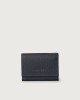 Orciani Soft small leather envelope wallet Leather Navy