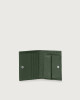 Orciani Soft small leather wallet Leather Green