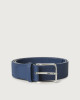 Orciani Micron stretch leather belt Leather Blue