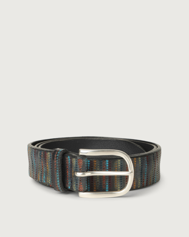 Orciani Prick leather belt Leather Unique