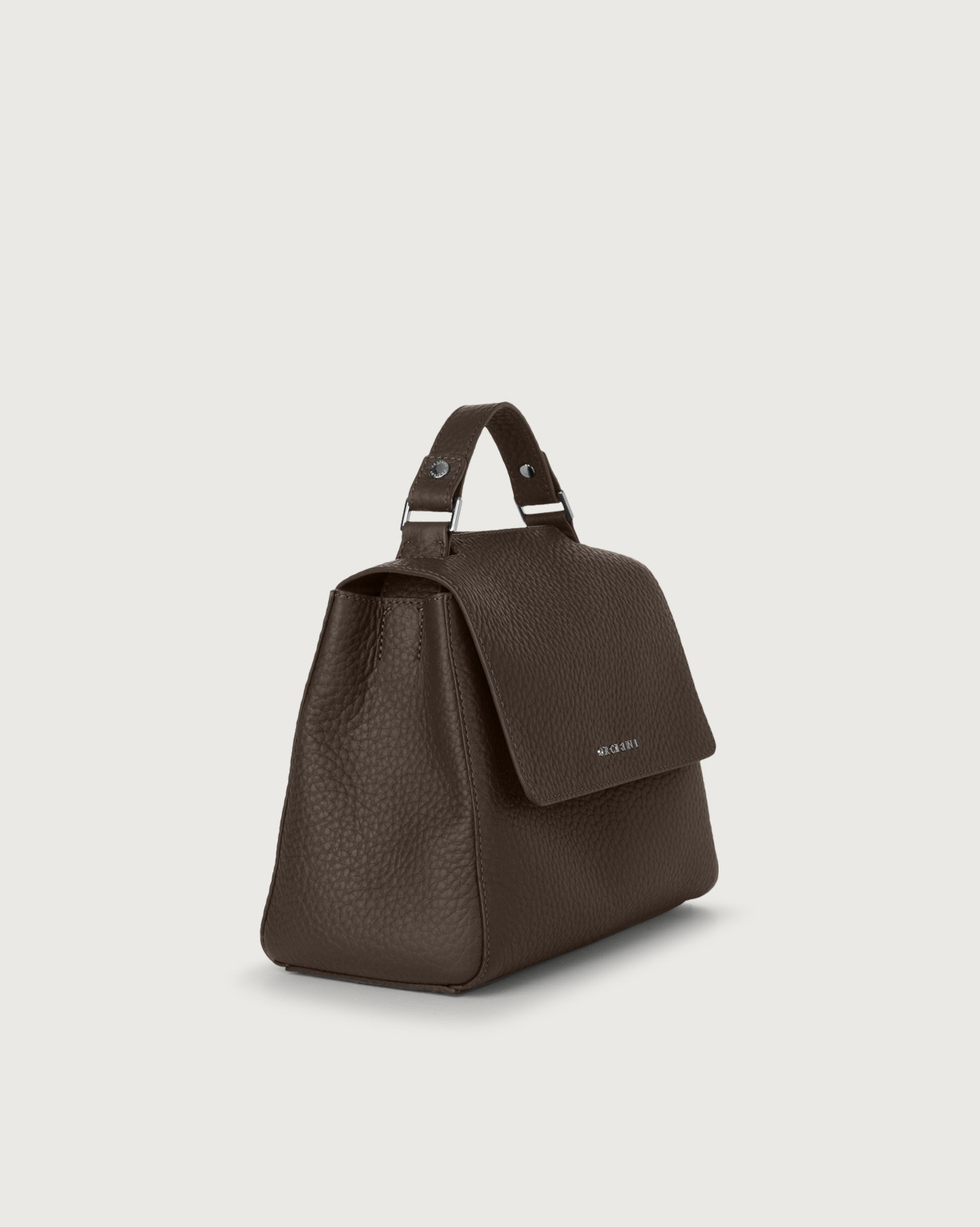 ORCIANI Sveva Soft Small leather handbag with shoulder strap