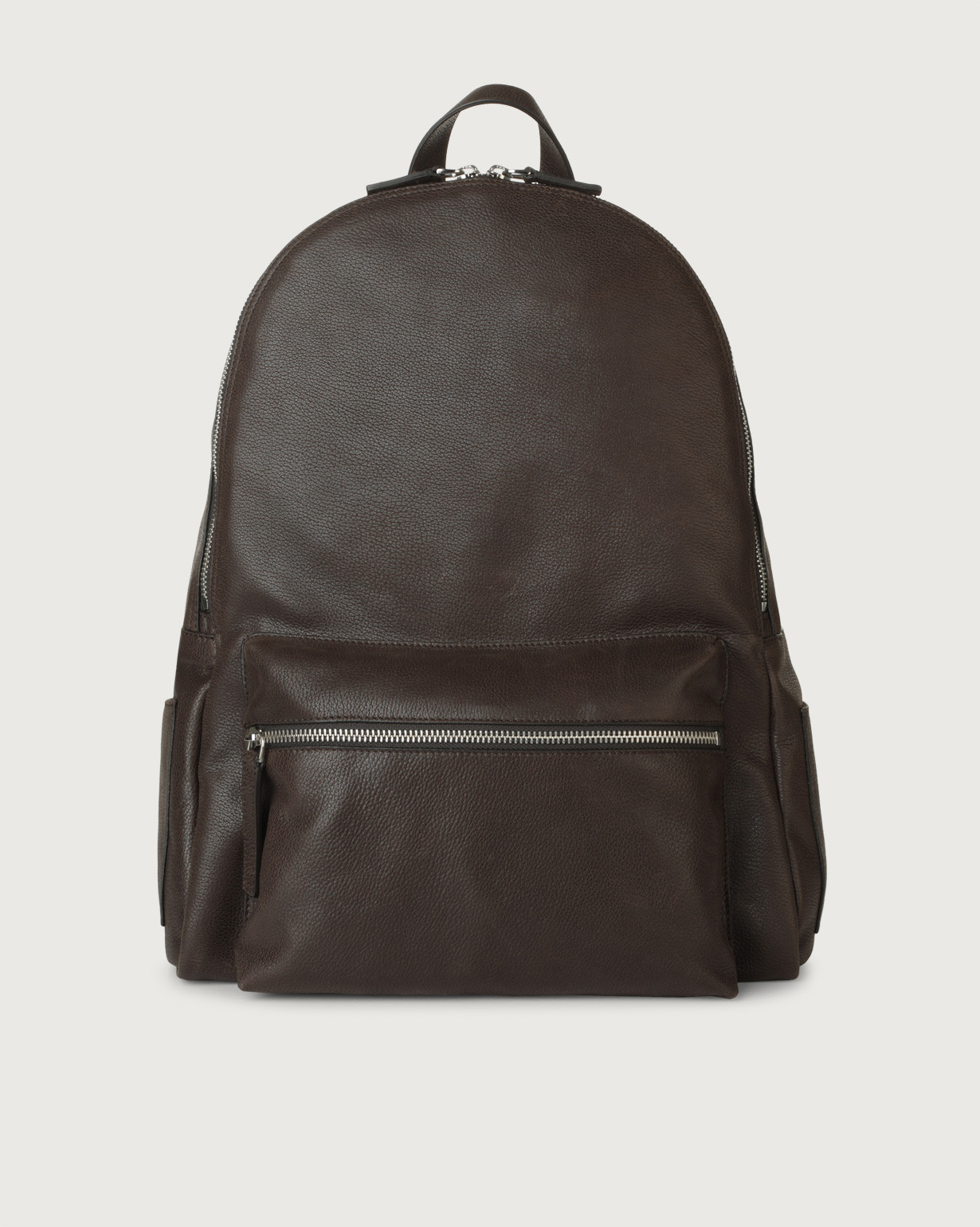 Leather Backpack (Chocolate) Crazy Horse Leather Backpack City - Chocolate main image 2