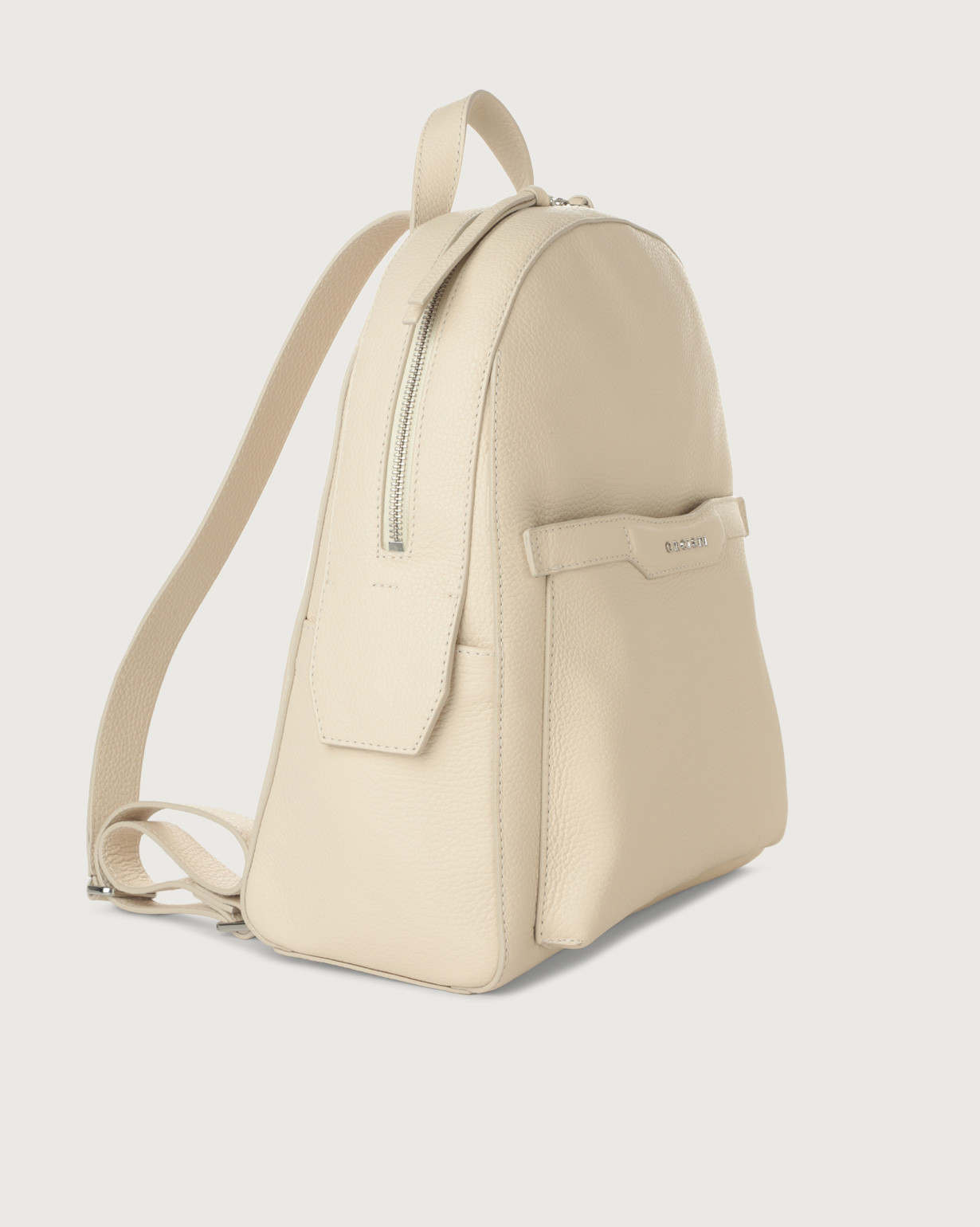ORCIANI POSH Sense leather backpack color Off White