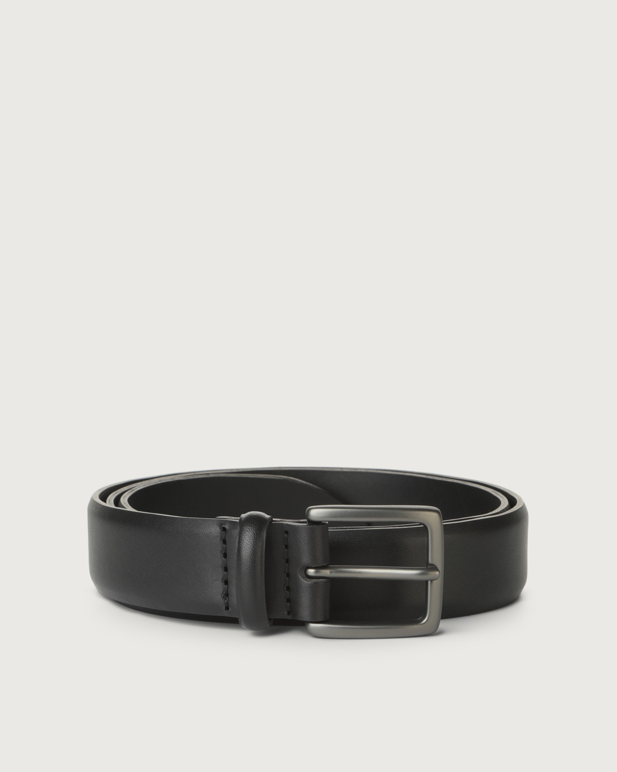 ORCIANI Monaco leather belt, color Black