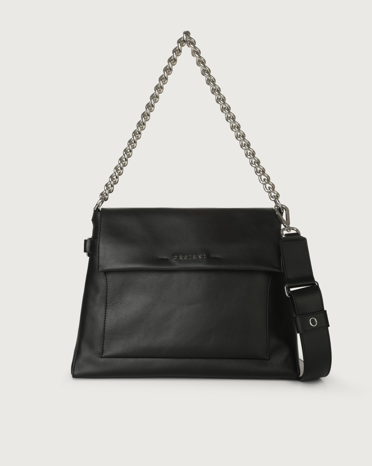 Calf leather shoulder bag cheap