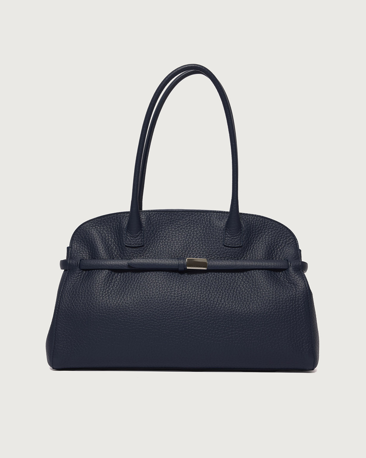 keyさま　ORCIANI　Aura　2way　ハンドバッグ　ショルダー ORCIANI Aura Soft Large grained leather shoulder bag with strap
