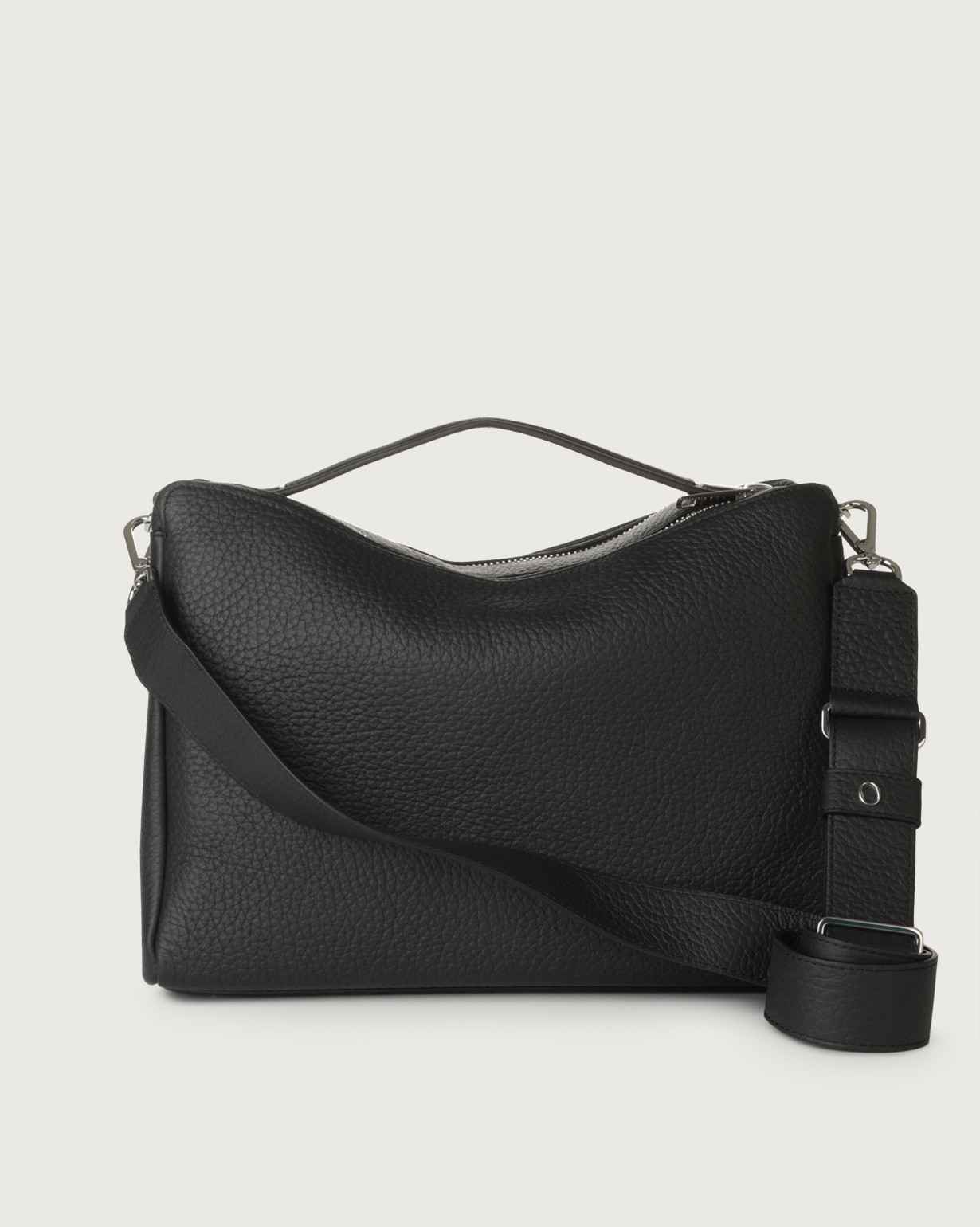 Soft leather satchel handbags top