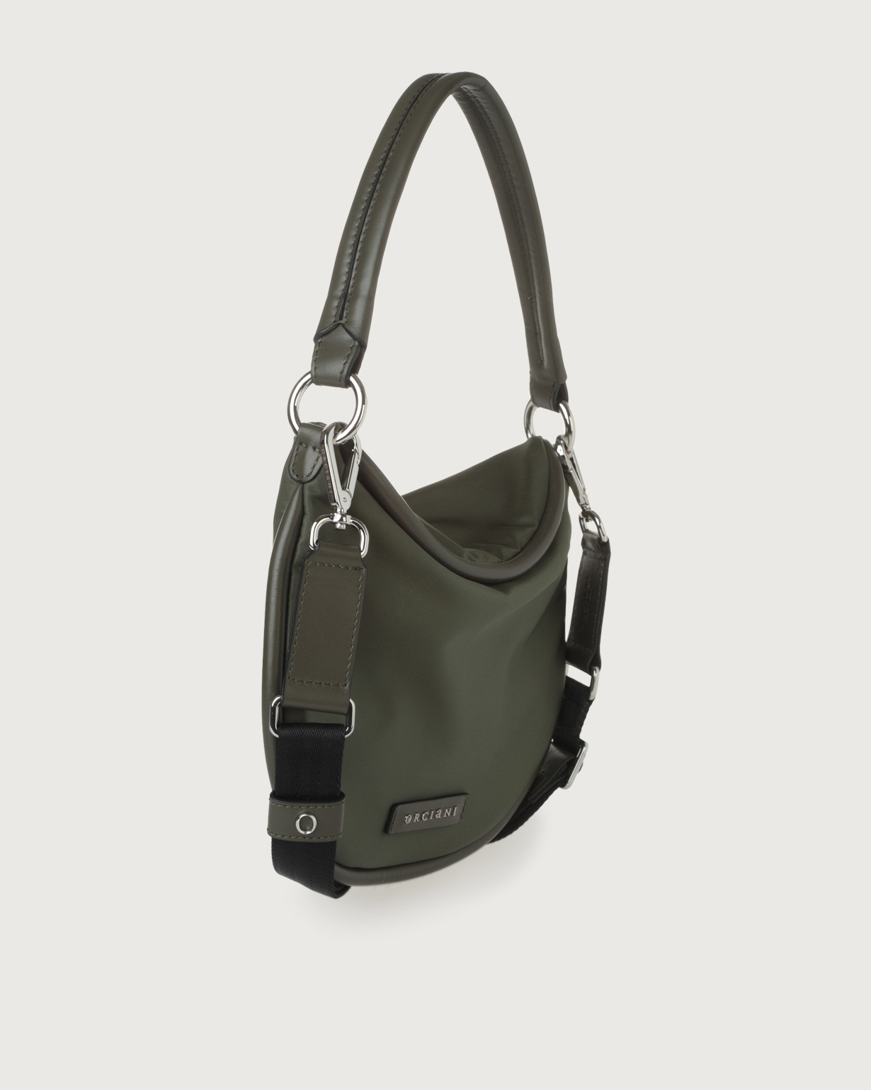 ショルダーバッグ ORCIANI Men Shoulder Bags P00733 GREEN ORCIANI Men's Micron Leather Messenger Bag Olive | P00733