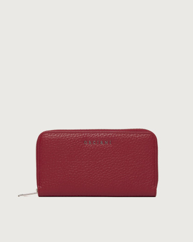 Zip Around Soft leather wallet