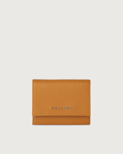 Soft leather wallet with RFID protectrion