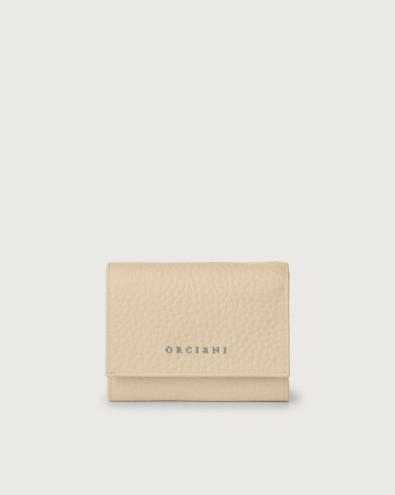 Soft leather wallet with RFID protectrion