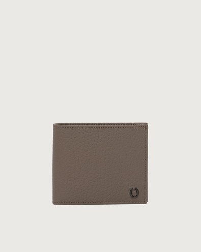 Soft leather wallet with coin pocket