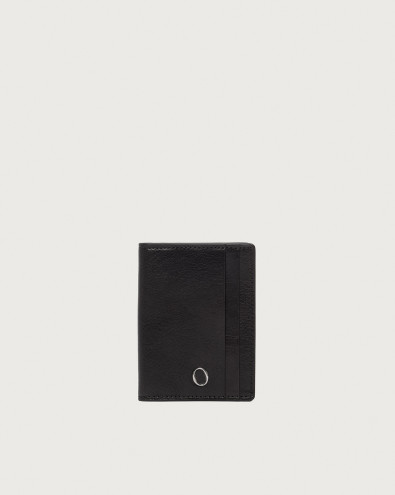 Lagoon leather Bifold Card Case