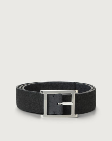 Chevrette Double Elast nubuck leather belt