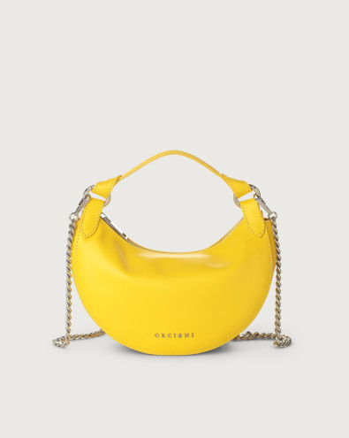 Dumpling Vanity leather mini bag with strap