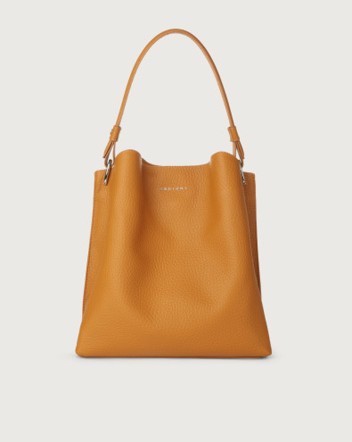 MUSE Soft leather shoulder bag with strap