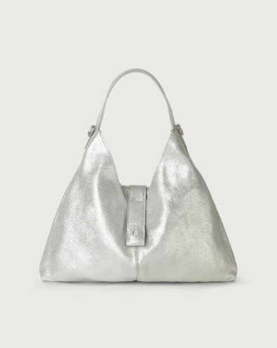 Vita Midnight small leather mini bag with strap