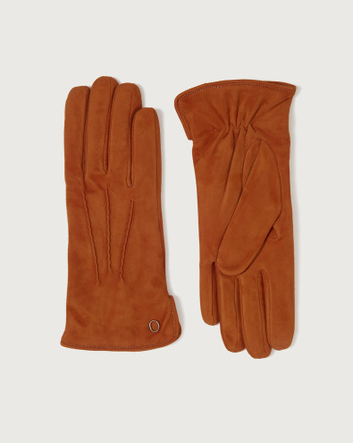 Nappa Flake leather gloves