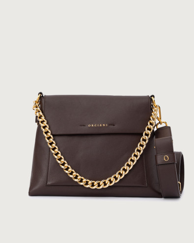 Missy M Nappa leather shoulder and crossbody bag