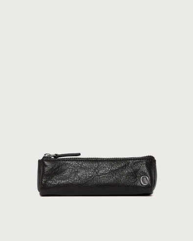 Lagoon leather key pouch