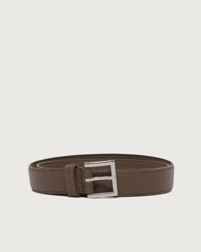 Basic Square Soft leather belt 3 cm