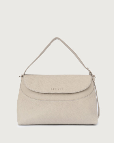 Nana Soft leather shoulder bag with strap