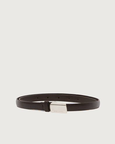 Cassette Lagoon leather belt 1,5 cm