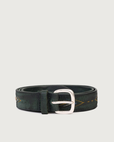 Blade Cuzco casual leather belt 3,5 cm