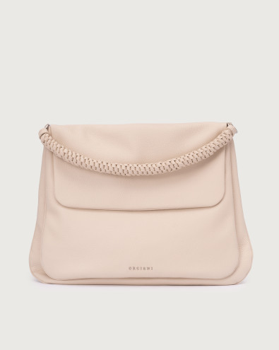 Diana Sense Scooby Large leather shoulder bag with strap