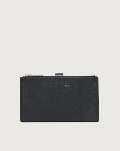 Soft leather phone case wallet