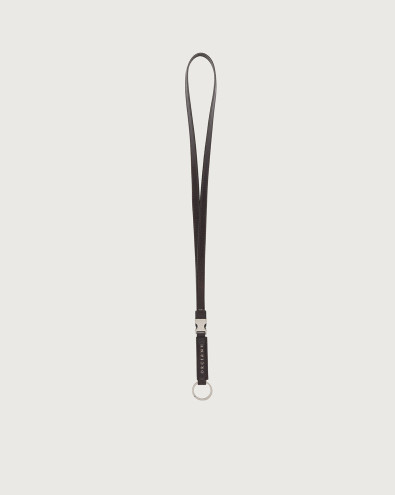 Lagoon leather neck keyring