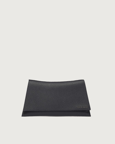 The Room Soft leather clutch bag