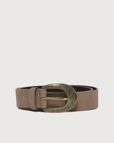 Nabucco nubuck leather belt 3,5 cm