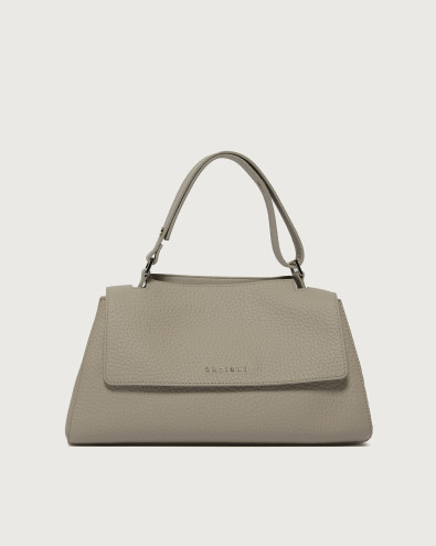 Sveva Longuette Soft leather handbag with strap