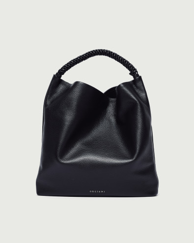 Todo Sense Scooby grained leather shoulder bag