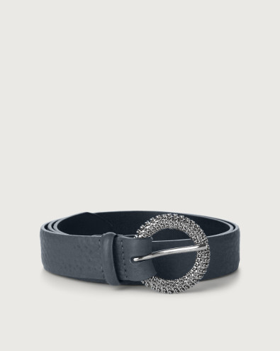 Soft classic leather belt