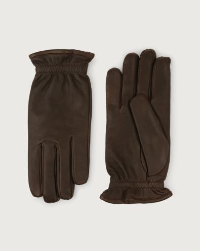 Nappa Washed leather gloves