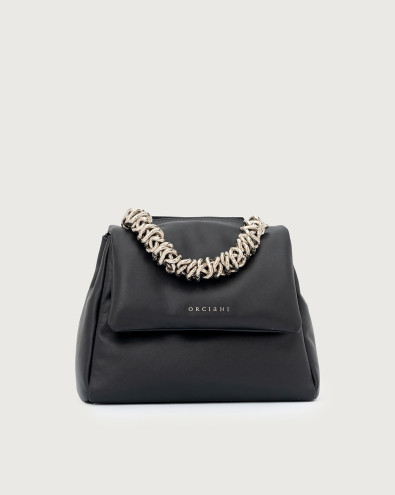 Sveva Nappa Bold Small padded nappa leather handbag