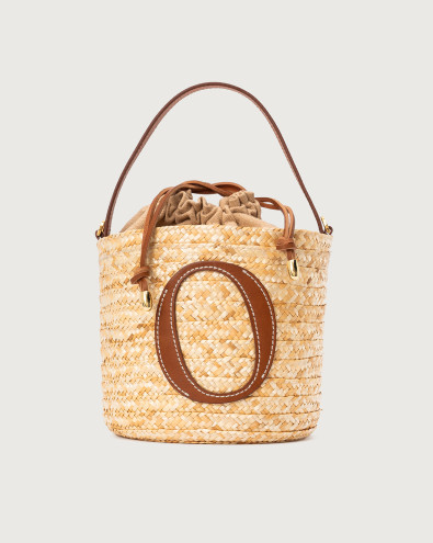 Tropea raffia Bucket bag