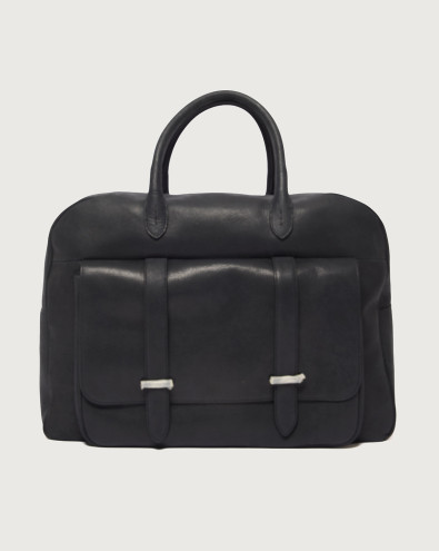 Jones Chevrette leather duffle bag