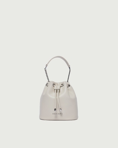 Nest Vanity leather mini bucket bag
