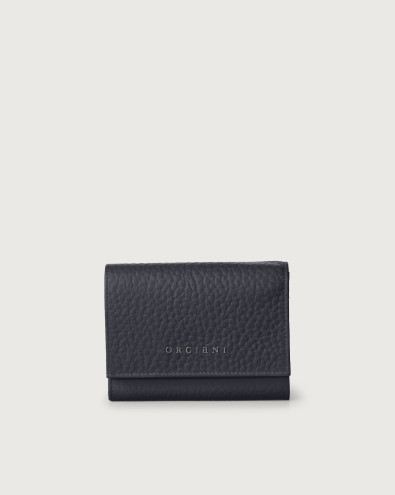 Soft leather wallet with RFID protectrion