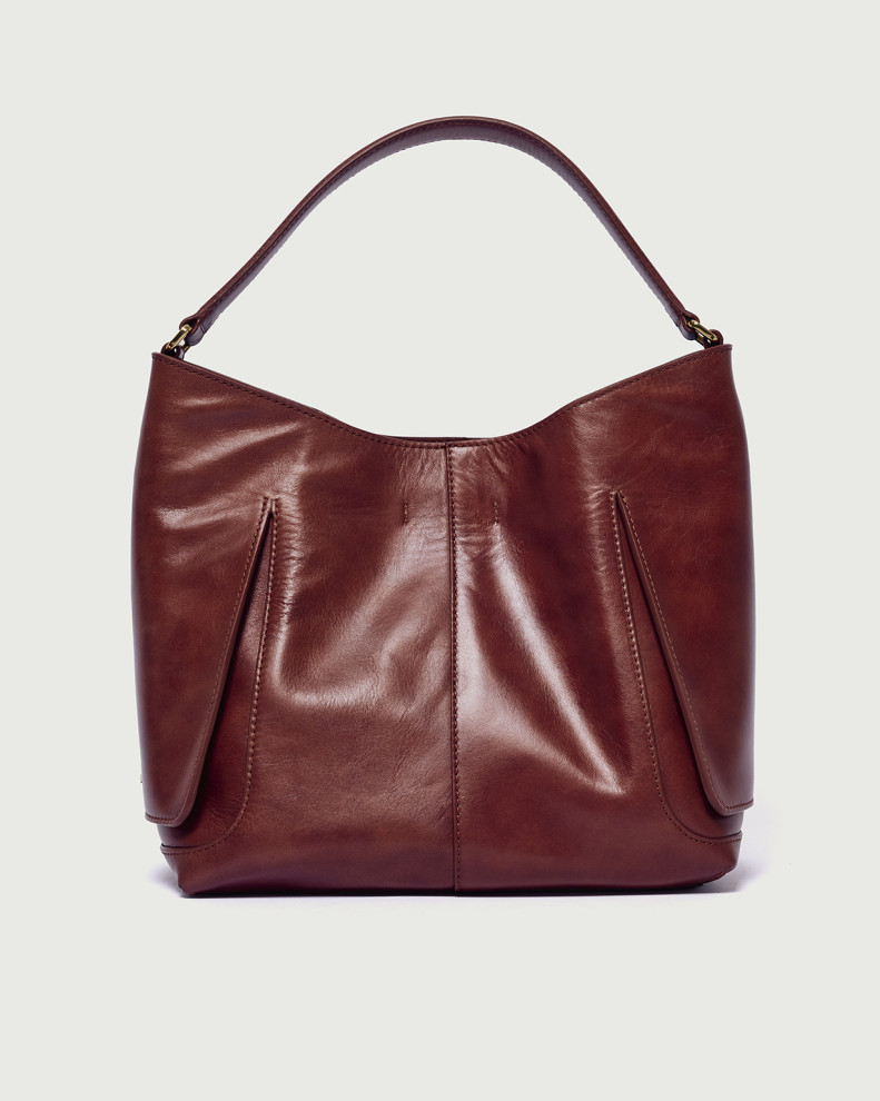 Vulona L Notturno Oro leather shoulder bag