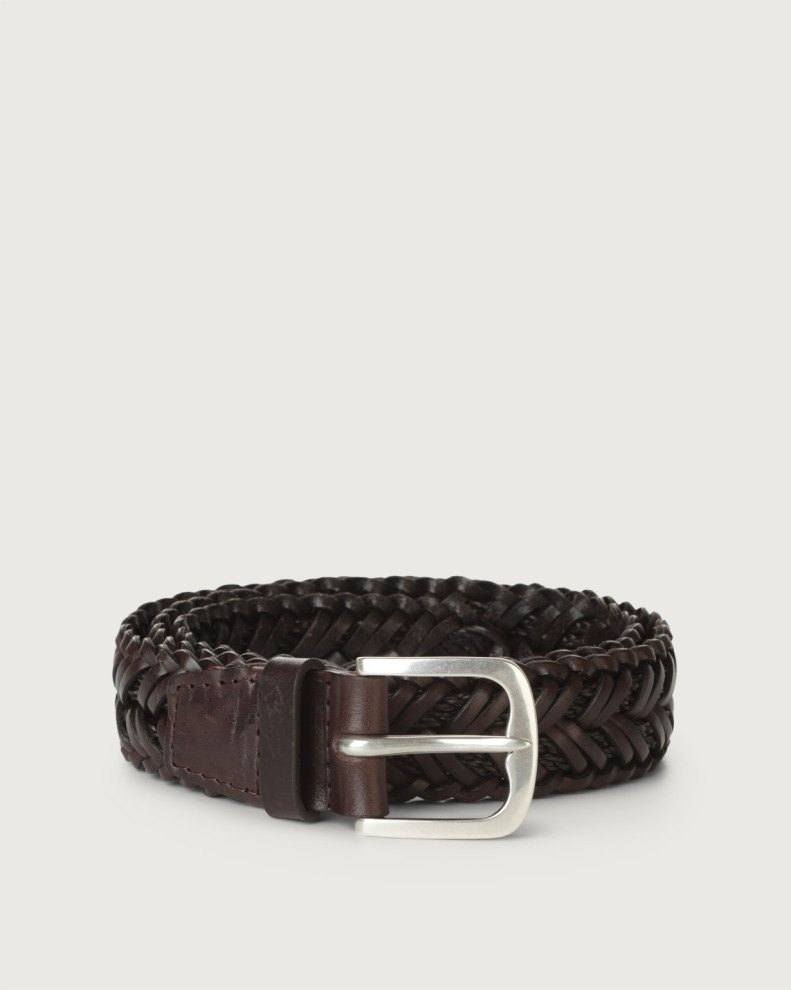 Coloring leather belt