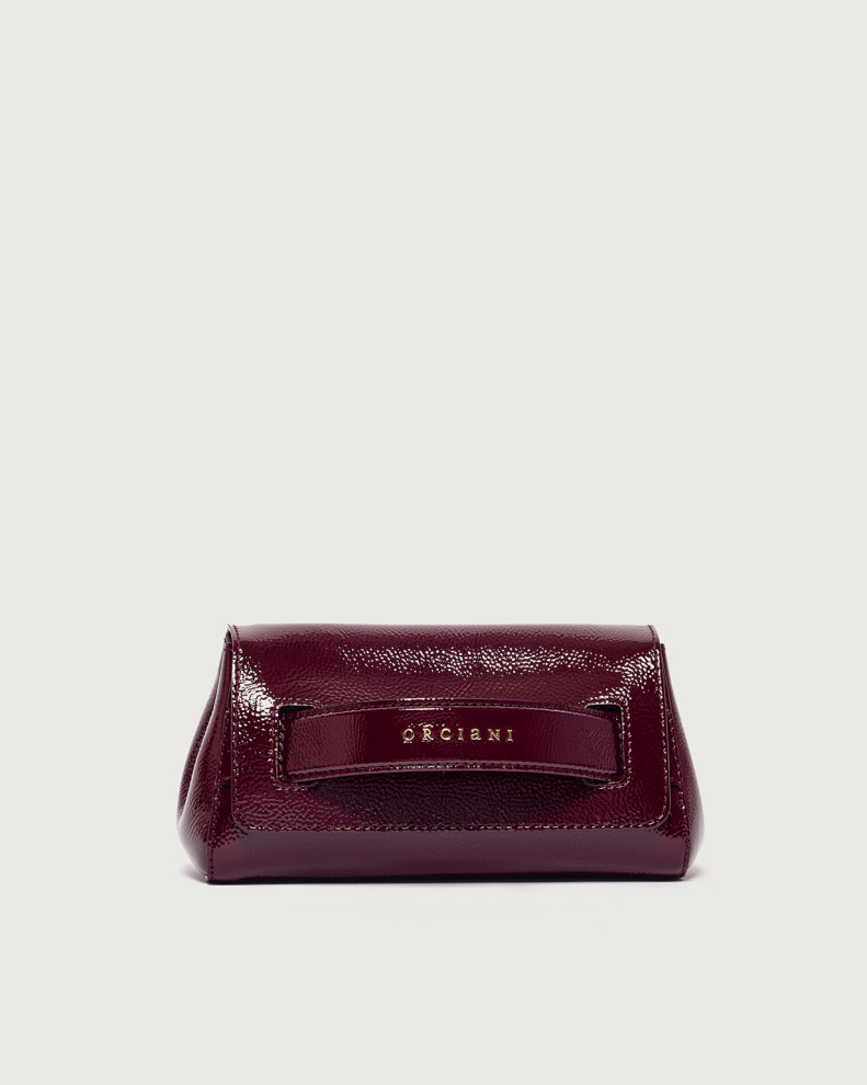 Gossip Vinyl Mini naplak leather clutch